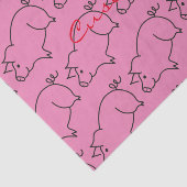 Varkensdier Thunder_Cove Tissuepapier (Detail)