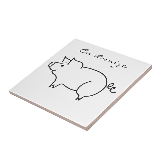 Varkensdier Thunder_Cove Wrist Tegeltje (Zijkant)