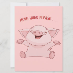 Varkensdieren   Baby Cute Pig   Cartoon Pig