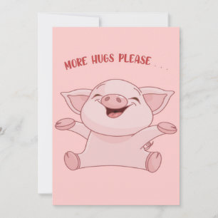 Varkensdieren   Baby Cute Pig   Cartoon Pig