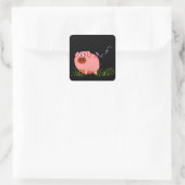 Varkensdraakvlieg Sticker (Tas)