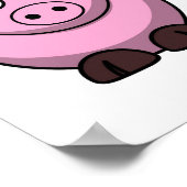 Varkensdruk - Cartoon Afbeelding Poster (Hoek)