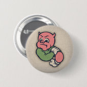 varkensgek-TIL Ronde Button 5,7 Cm (Voorkant /achterkant)