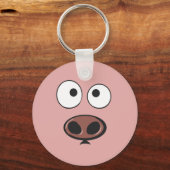 Varkensgezicht Sleutelhanger (Voorkant)