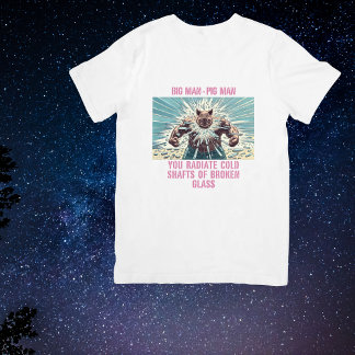 Varkensglas Man schachten Rock T-shirt