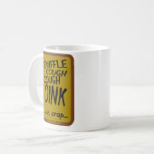 Varkensgriep (mok) koffiemok (Voorkant links)