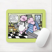 varkensgriep muismat (Met muis)