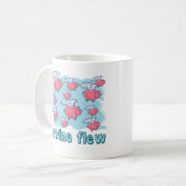 Varkensgriepproducten Humor Koffiemok (Voorkant links)