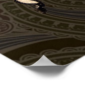 Varkenshaar Formeel Antiek Poster (Hoek)