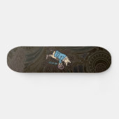 Varkenshaar Formeel Antiek Skateboard (Horizontaal)
