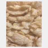 Varkensharen Fleece Deken (Voorkant)