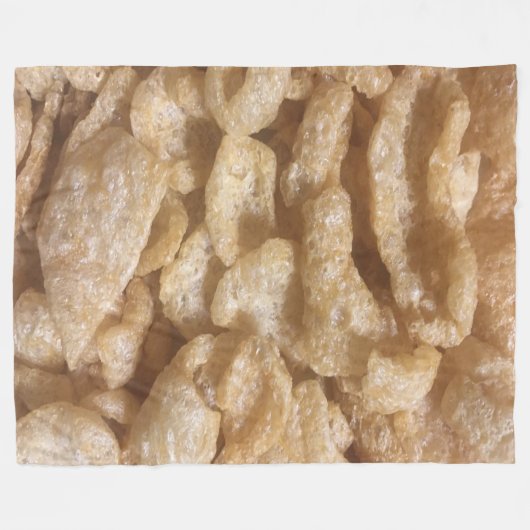 Varkensharen Fleece Deken (Voorkant (Horizontaal))