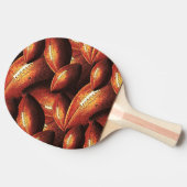 Varkensharen Galore over het ontwerp van het Footb Tafeltennisbatje (Zijkant)