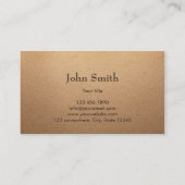 Varkenshouderij Rustieke Kraft Visitekaartje (Achterkant)