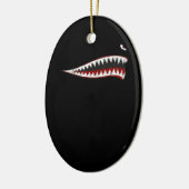 Varkenshouding van trekkers keramisch ornament (Links)