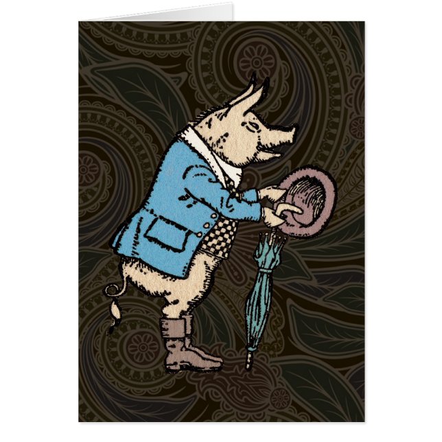 Varkensjas Piggy Schattige Formal Antiek (Voorkant)