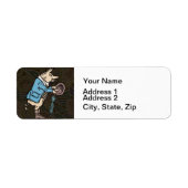 Varkensjas Piggy Schattige Formal Antiek Etiket (Voorkant)