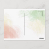 varkenskaart briefkaart (Achterkant)