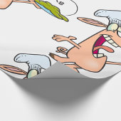 Varkenskaas met voedsel cadeaupapier