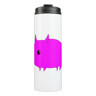 Varkenskalk magenta thermosbeker