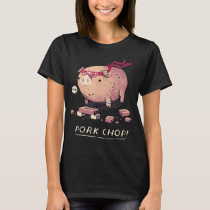 varkenskarper, varkensshirt, schattig varken, kara t-shirt
