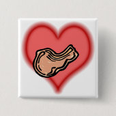 varkenskarper vierkante button 5,1 cm (Voorkant)