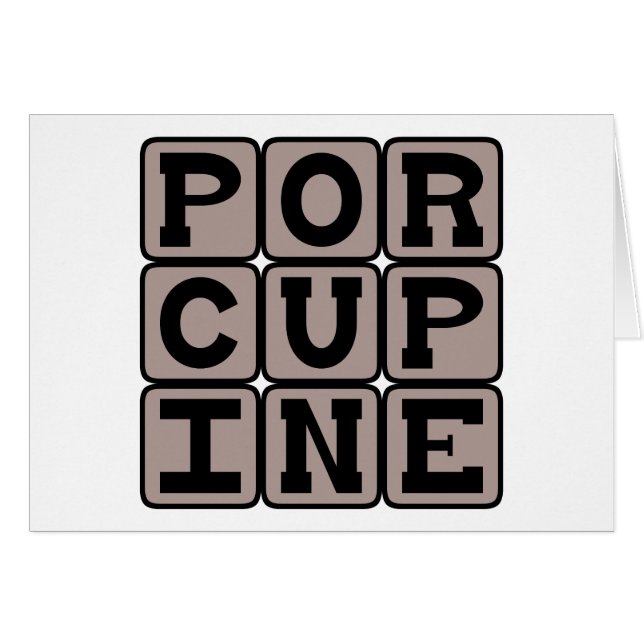 Varkenskensknaagdieren (Voorkant Horizontaal)