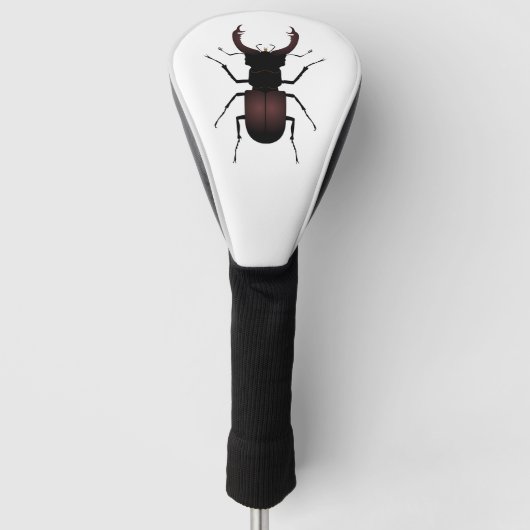 Varkenskever lucanus cervus golfheadcover (Voorkant)