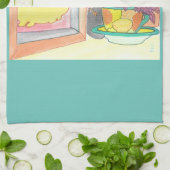 varkenskoekje theedoek (Gevouwen)