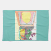 varkenskoekje theedoek (Horizontaal)