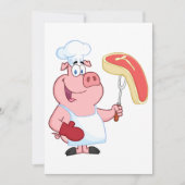 Varkenskokensvlees Kaart (Voorkant)