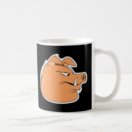 Varkenskop Koffiemok (Rechts)