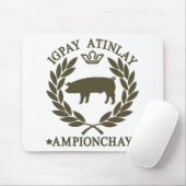 VarkensLatijn Muismat (Met muis)