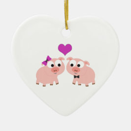 Varkensliefde Keramisch Ornament