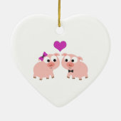 Varkensliefde Keramisch Ornament (Achterkant)