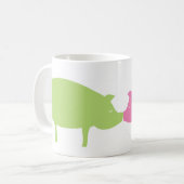 Varkensliefde Koffiemok (Voorkant links)