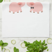 Varkensliefde Theedoek (Gevouwen)