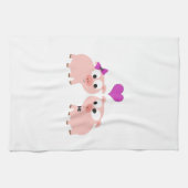 Varkensliefde Theedoek (Horizontaal)