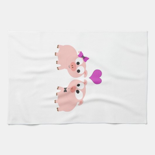 Varkensliefde Theedoek (Horizontaal)