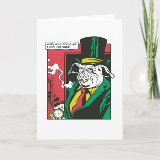 Varkensmaffia Kaart (Voorkant)