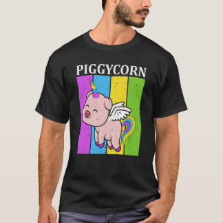 Varkensmaïs Boerderij Diersoort Piggy Farmer Unico T-shirt