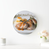 Varkensmannenbrood met aardappelen en bonen grote klok (Huis)