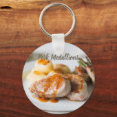 Varkensmannenbrood met aardappelen en bonen sleutelhanger (Voorkant)