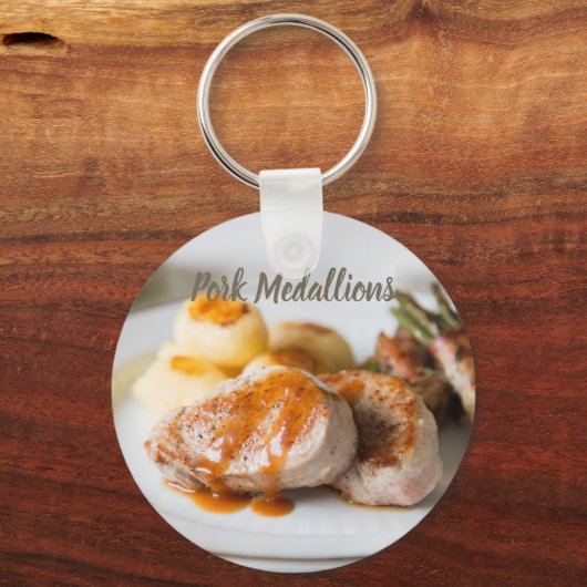 Varkensmannenbrood met aardappelen en bonen sleutelhanger (Voorkant)