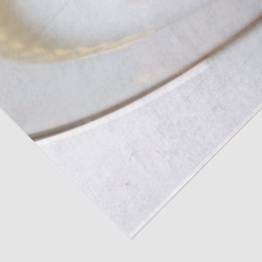 Varkensmannenbrood met aardappelen en bonen tissuepapier (Detail)