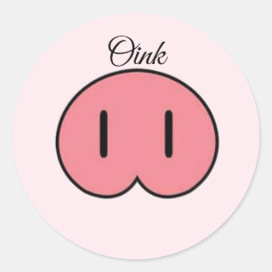 Varkensneus Sticker