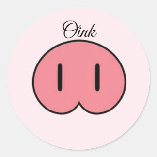Varkensneus Sticker