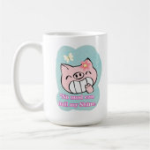 varkensnotering koffiemok (Links)