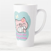 varkensnotering latte mok (Rechts)