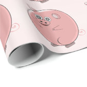 Varkensontwerp Cadeaupapier (Rol Hoek)